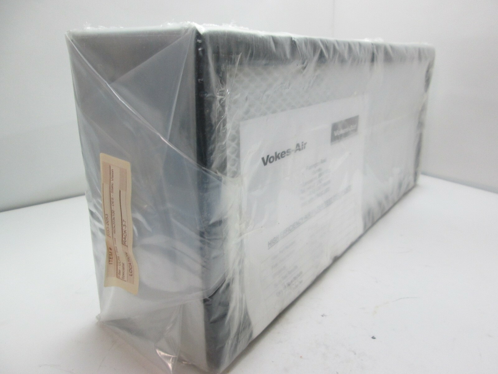 New Vokes-Air 706123 Clean Room Filter, 493 X 203 X 100mm, 99.9% Efficiency