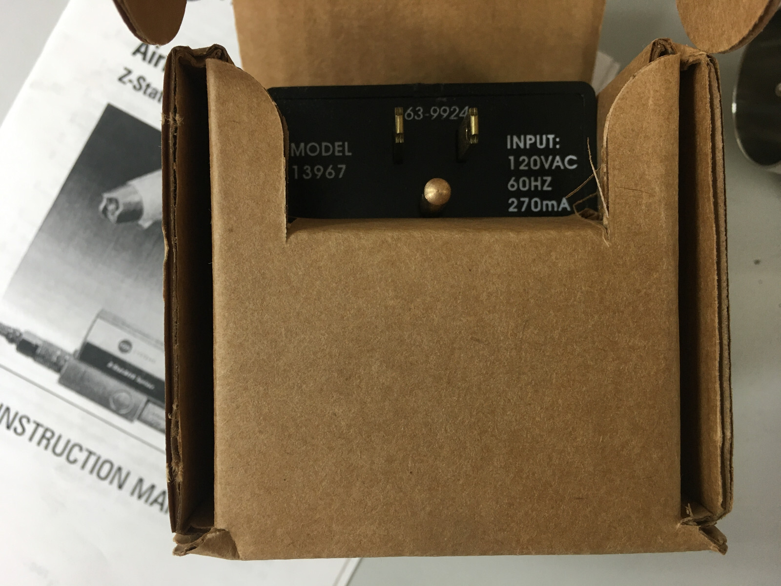 Ion Systems 6115 Z-Stat AirForce Ionizer IsoStat Technology