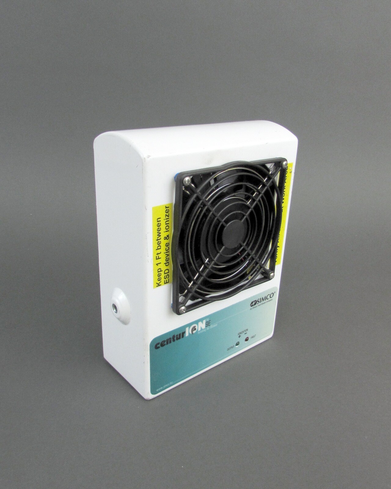 Simco 4009411 Centurion 9E Single Fan Ionizing Air Blower – 24 VDC, 15 W