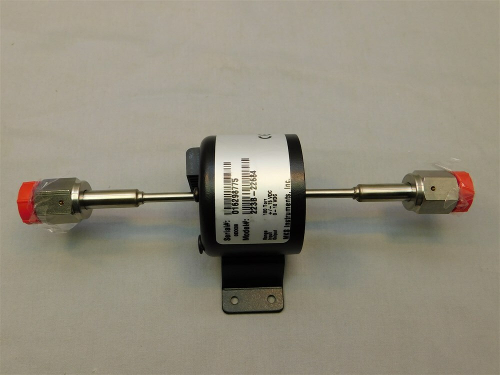 MKS Instruments 223B-22684 100 Torr Pressure Transducer New w/Calibration Cert.