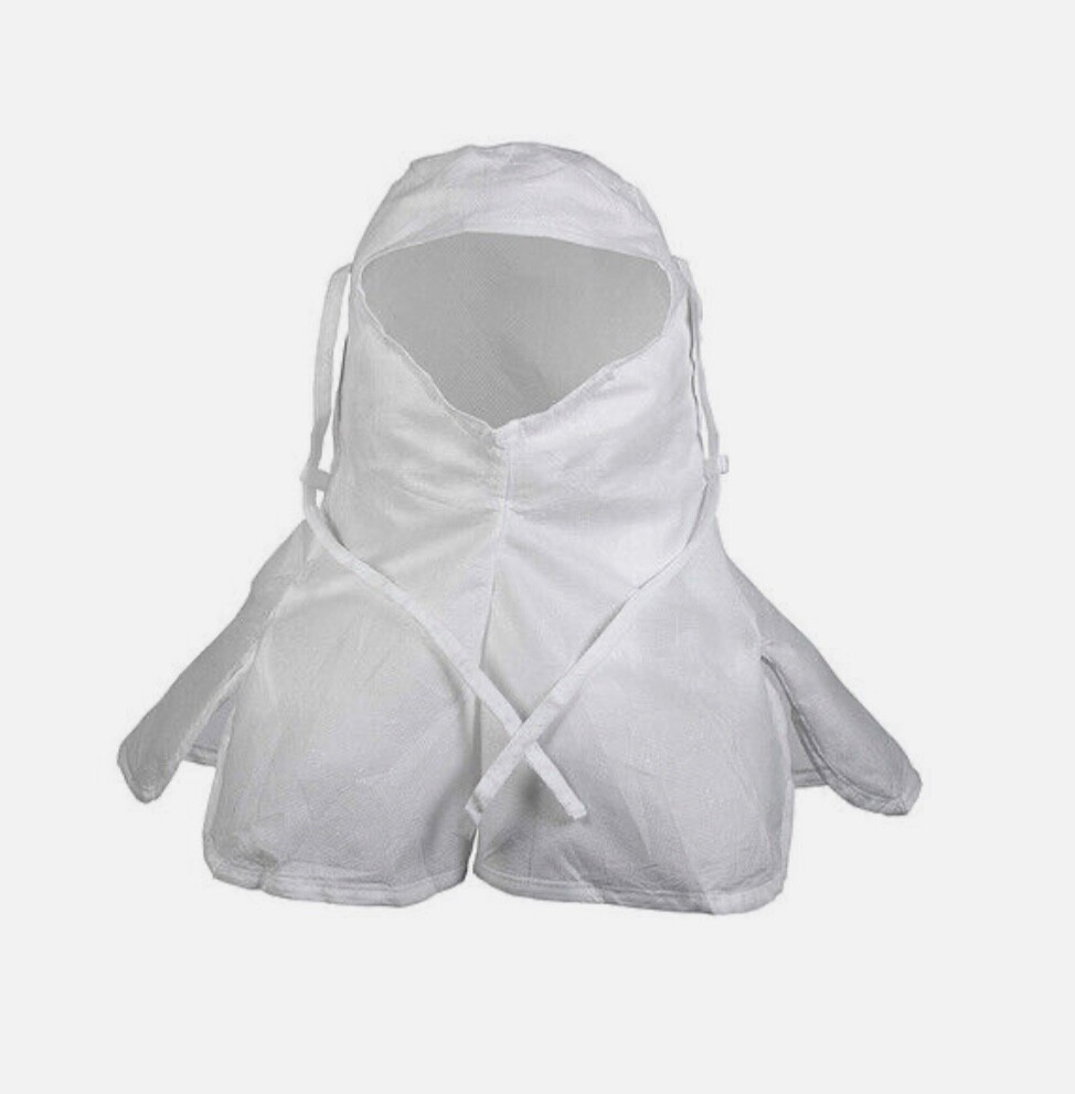 5 Pcs Kimtech 25796 Cleanroom SMS Disposable A5 Hood W/Ties One Size