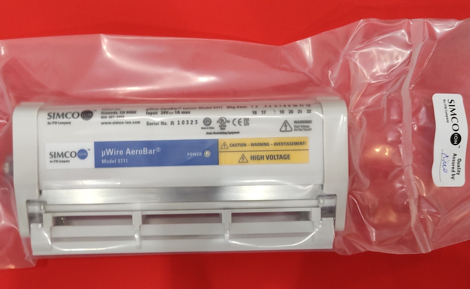 SIMCO-ION 5711-CTRL Controller & Wire AeroBat 5711
