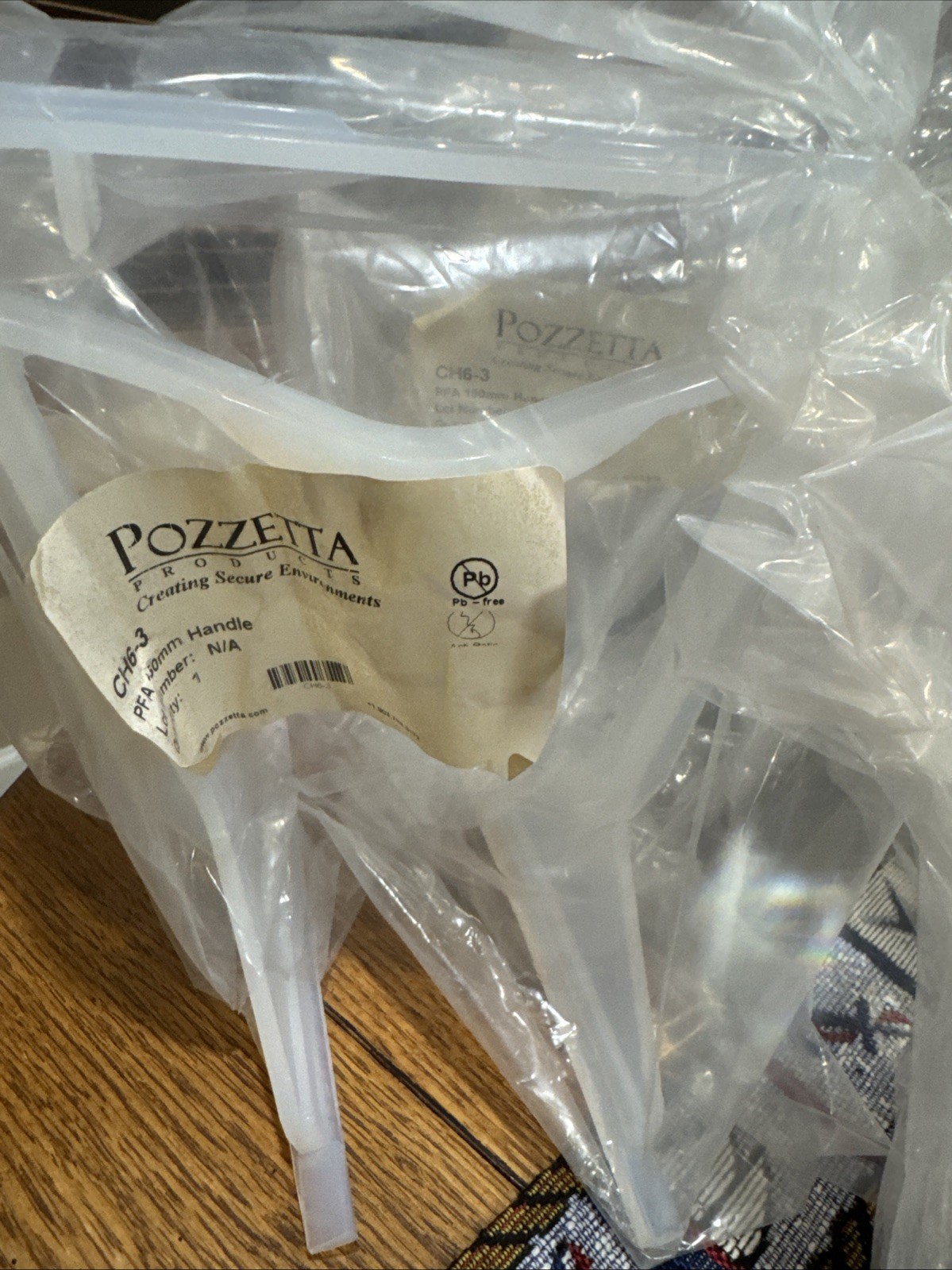 Pozzetta PFA 150mm Handle For Wafers