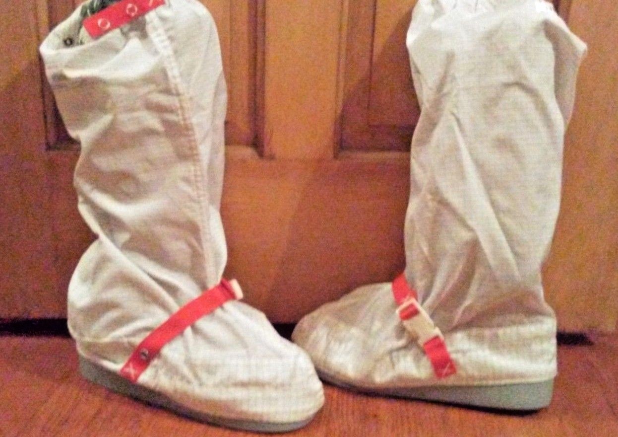 Chemstat 939 Lab Cleanroom Boots Shoe Size Small Cintas Rubber sole clean room