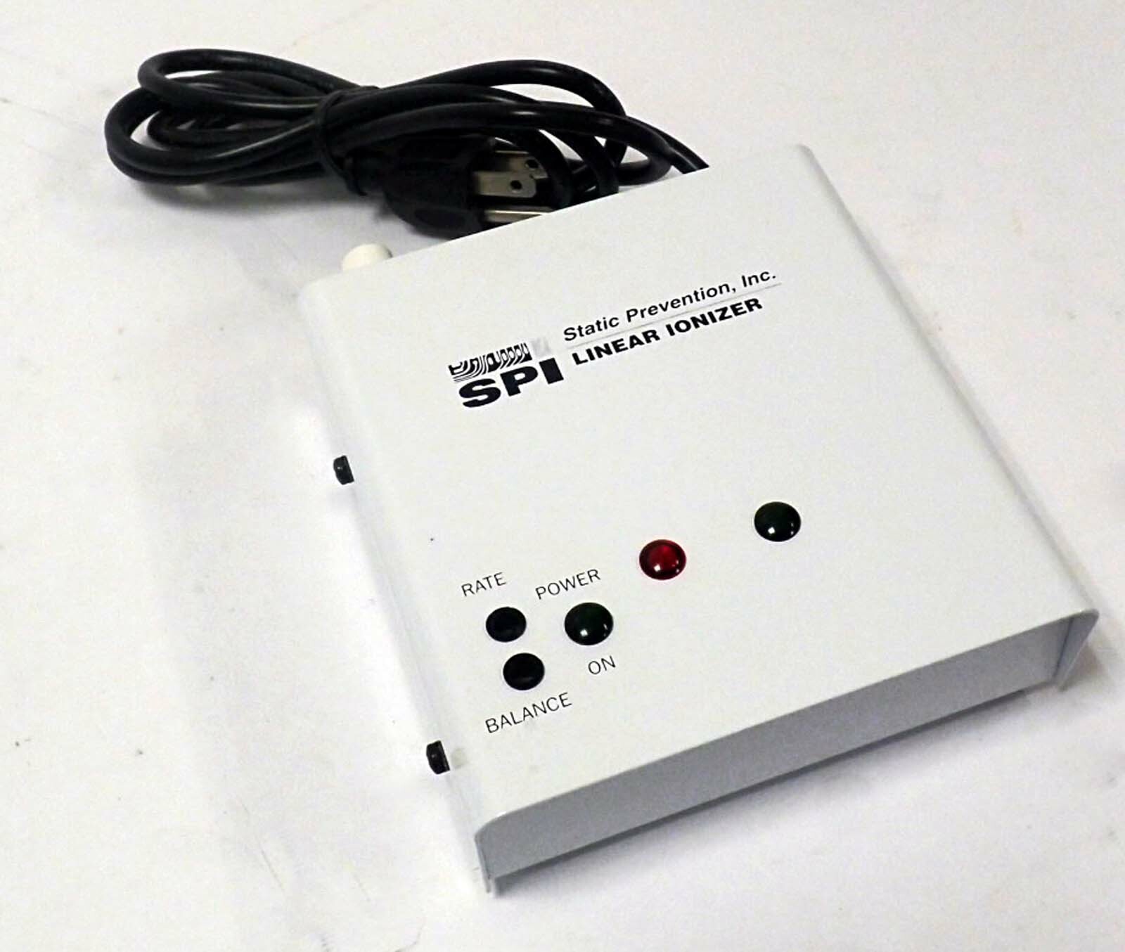STATIC PREVENTION INC SPI LINEAR IONIZER 117V TESTED AND WORKING