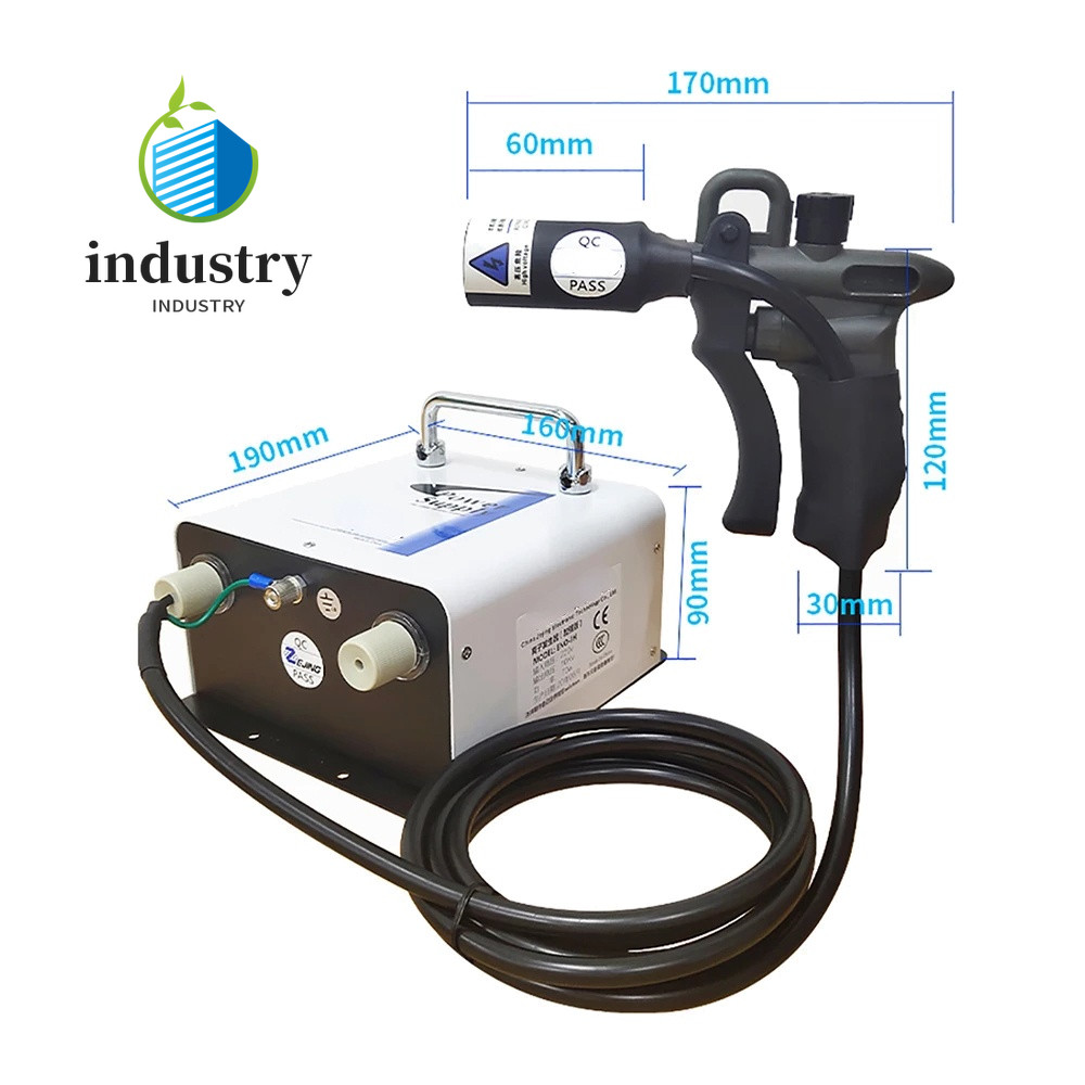 ZJ-302D electrostatic ion air gun dust removal nozzle adjustable air snake 10kv