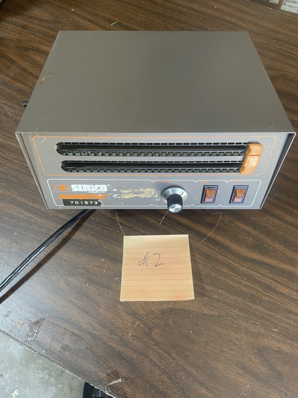 Simco Aerostat A300 Ionized Heated Variable Air Blower | Anti-Static Ref #2