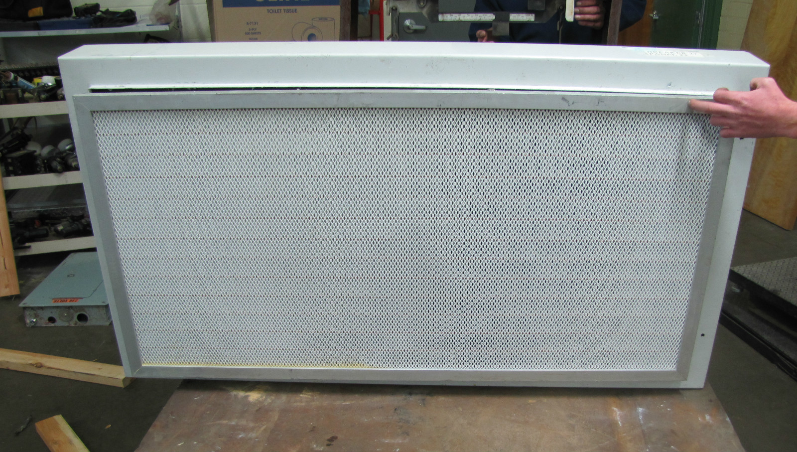 PARTICLES COUNT LIMITED CLEANROOM AIR FILTER FILTRATION M3.5 GLASS RECYCLING