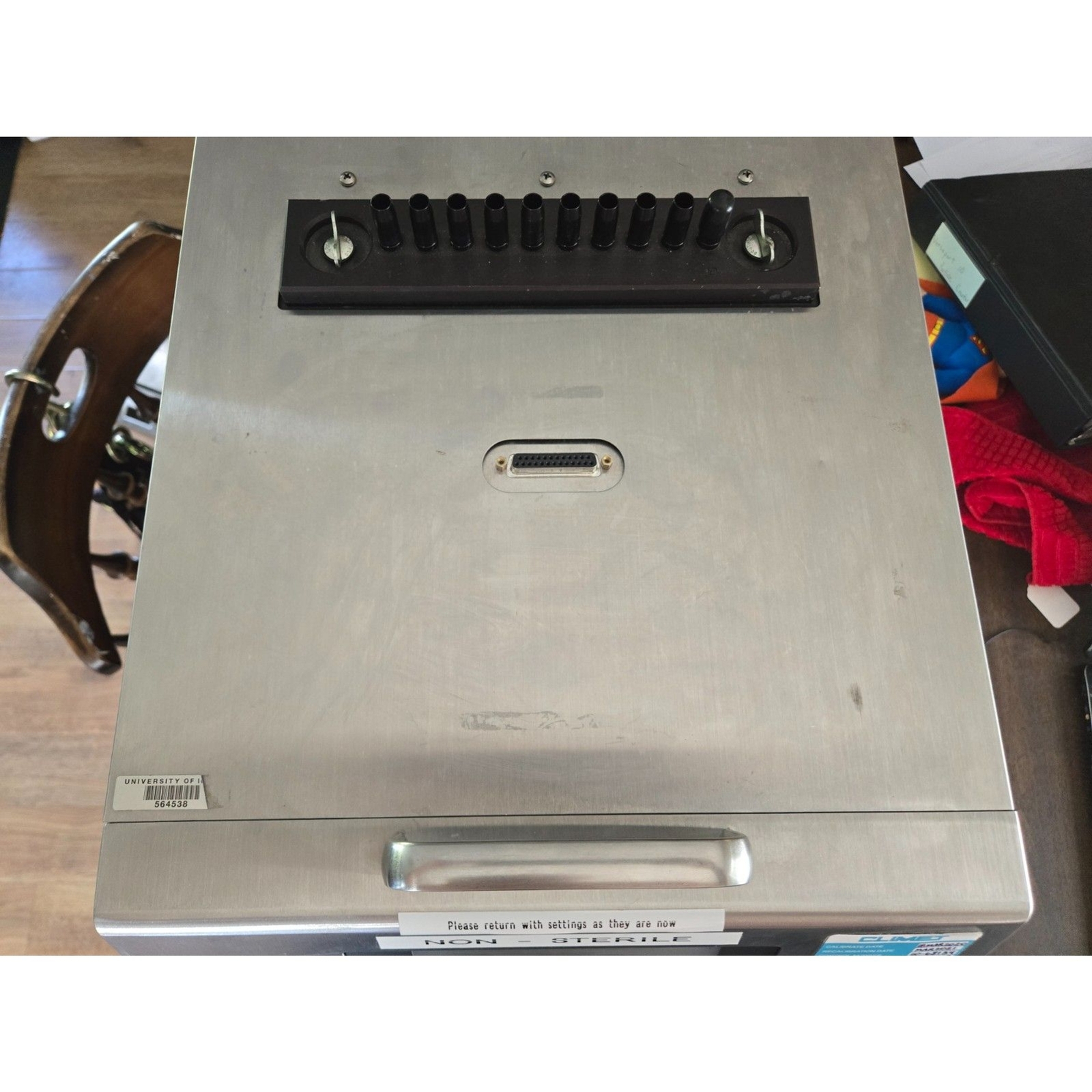 CLIMET VERSAPORT 10A Model Class 1 Laser Device Cleanroom Particle Counter-Works