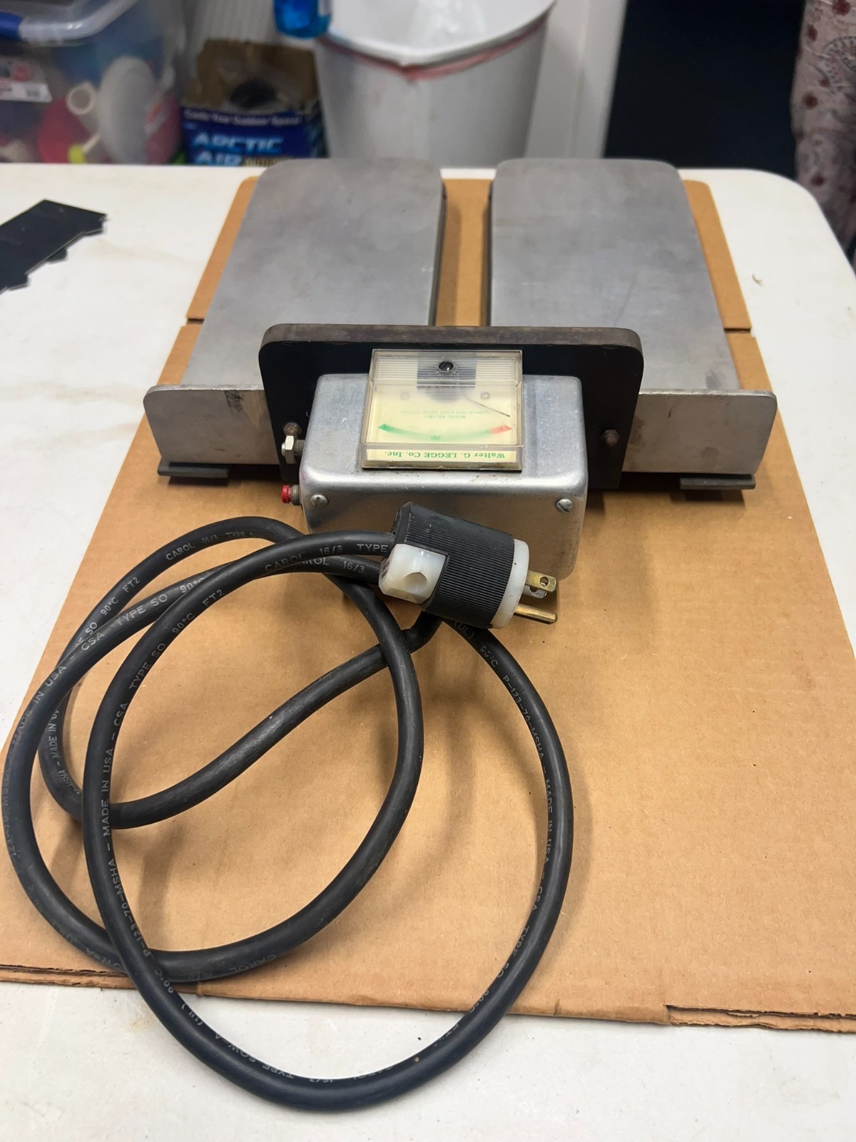 Walter G. Legge SLTM-1 Conductive Footwear Tester – Static Control ESD Tester